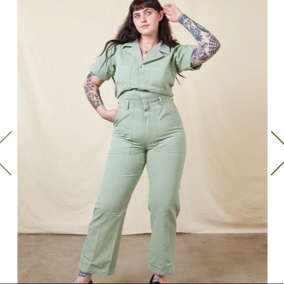 SOLD Big Bud Press Short Sleeve Jumpsuit - Picture 4 of 7